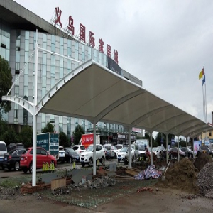 膜结构车棚---宁波千艺新材料有限公司