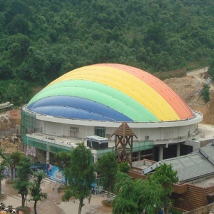 充气膜建筑的应用与优势---宁波千艺新材料有限公司